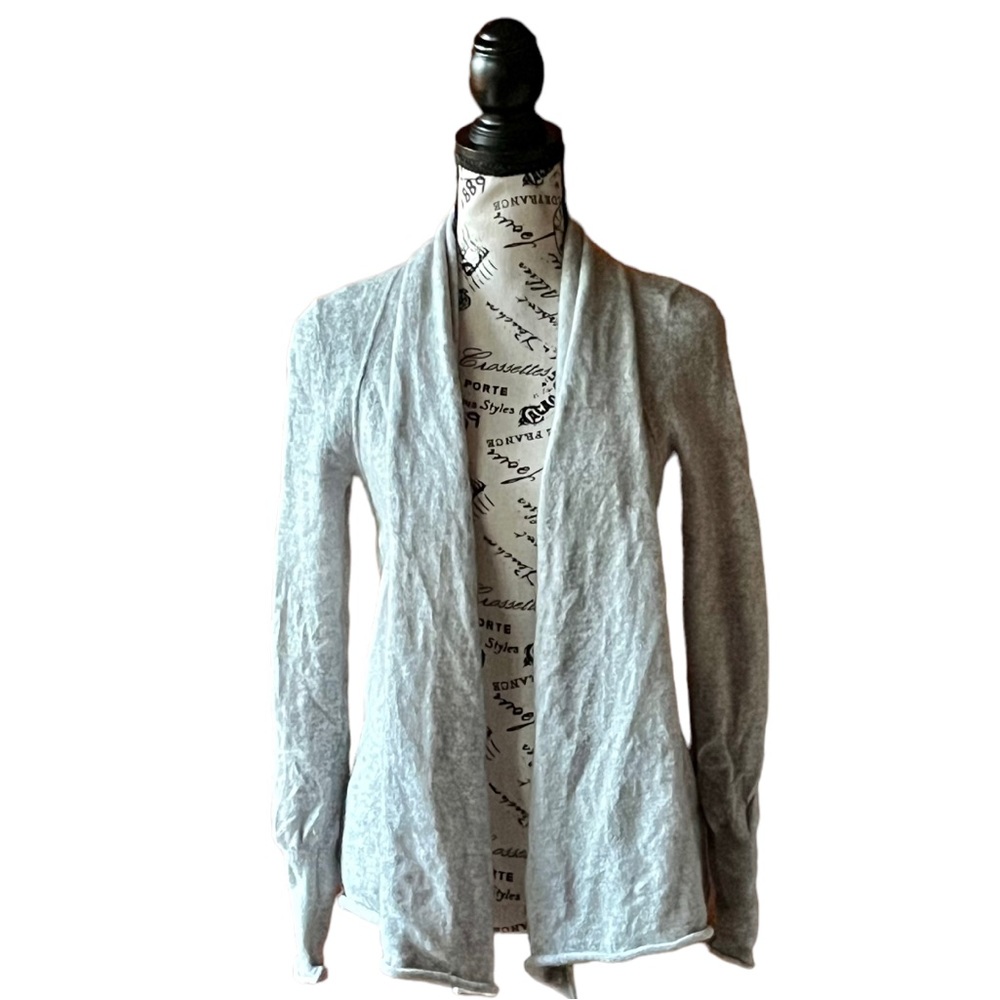 Aqua cashmere womens 100% cashmere soft lightweight open front cardigan sweater
